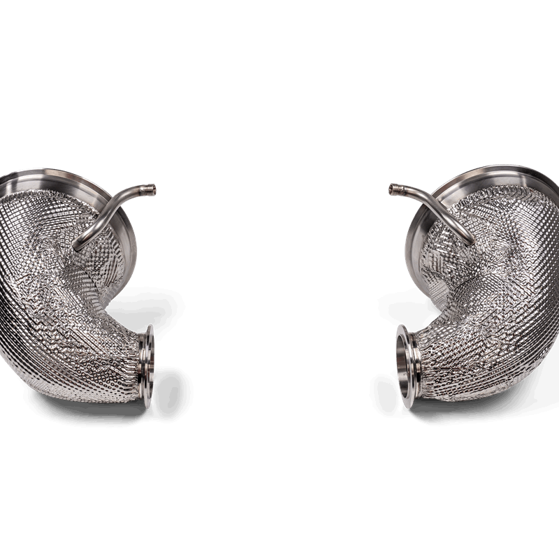 Akrapovič Slip-On Race Line Adapter Set (SS) | 911 GT3 RS (992)