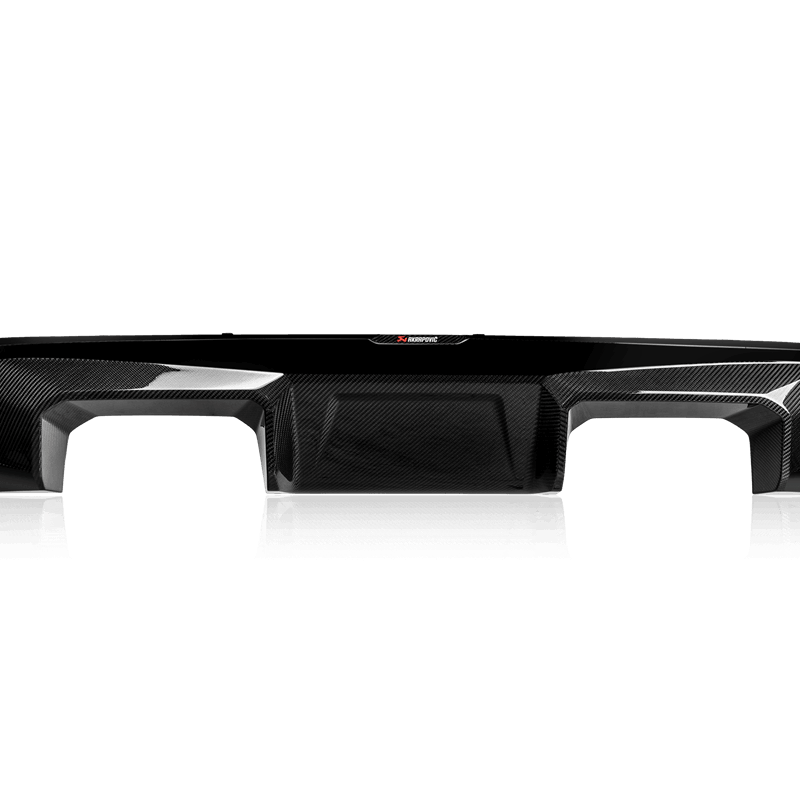 Akrapovič Rear Carbon Fibre Diffuser - High Gloss Black | M3 (G80, G81) - OPF/GPF