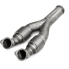 Akrapovič Link pipe (SS) for aftermarket turbochargers | GT-R