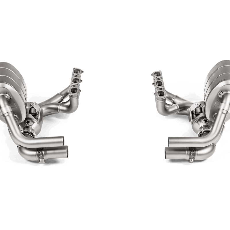 Akrapovič Evolution Header Set (Titanium) | 911 GT3 RS (991.2) - OPF/GPF