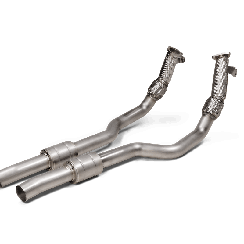 Akrapovič Link Pipe Set (SS) | RS 6 Avant (C8) - OPF/GPF
