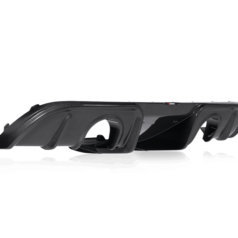 Akrapovič Rear Carbon Fibre Diffuser - High Gloss | 718 Cayman GTS 4.0 / Boxster GTS 4.0 - OPF/GPF