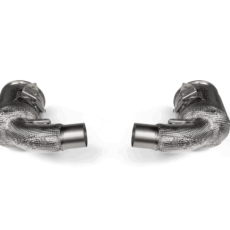 Akrapovič Link Pipe Set w Cat (SS) | 911 Turbo / Turbo S / Cabriolet / Sport Classic (992)