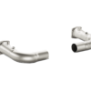 Akrapovič Link-Pipe Set w/o Cat (Titanium) | 911 Turbo/Turbo S (991)