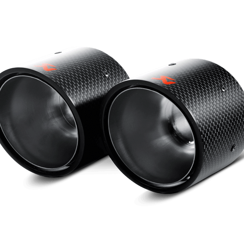 Akrapovič Tail pipe set (Carbon) | JCW (R56) / JCW Cabrio (R57)