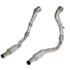 Akrapovič Downpipe / Link pipe set (SS) | RS 6 Avant (C8)