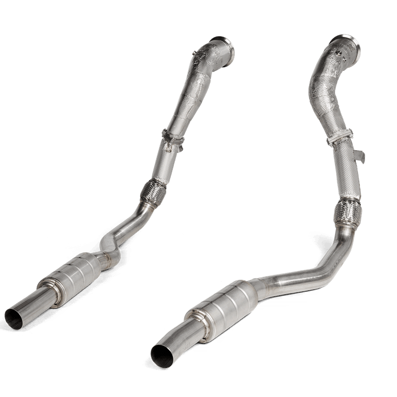 Akrapovič Downpipe / Link pipe set (SS) | RS 6 Avant (C8)