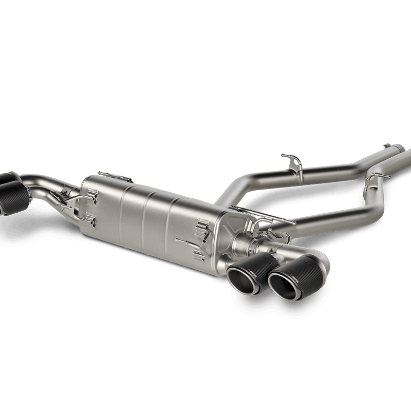 Akrapovič Slip-On Line (Titanium) | Stelvio Quadrifoglio