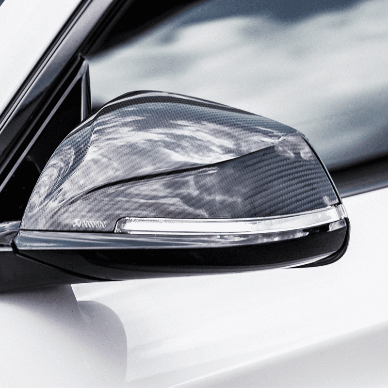 Akrapovič Carbon Fibre Mirror Cap Set - High Gloss | 440i (F32, F33, F36) - OPF/GPF