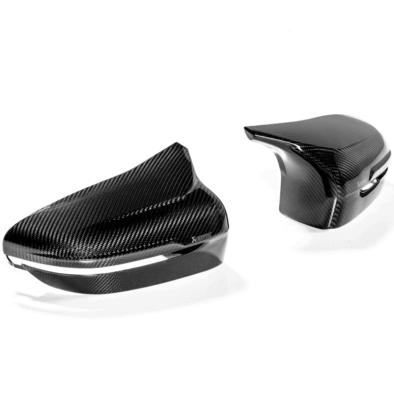 Akrapovič Carbon Fibre Mirror Cap Set - High Gloss | M5 / M5 Competition (F90) - OPF/GPF