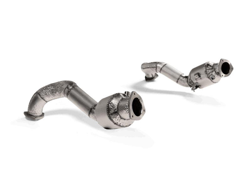 Akrapovič Link Pipe Set (Titanium) | 718 Cayman GT4 RS / Spyder RS