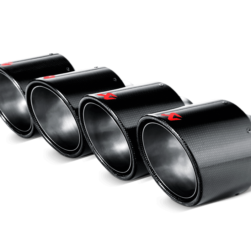 Akrapovič Tail pipe set (Carbon,dia 115 mm) | Corvette ZO6/ZR1 (C6)