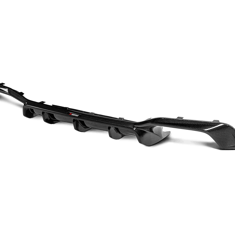 Akrapovič Rear Carbon Fibre Diffuser - High Gloss | X4 M / X4 M Competition (F98) - OPF/GPF