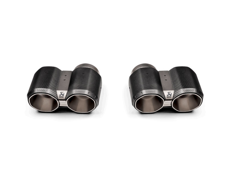 Akrapovič Tail Pipe Set (Carbon) | M2 Coupé (G87) - OPF/GPF